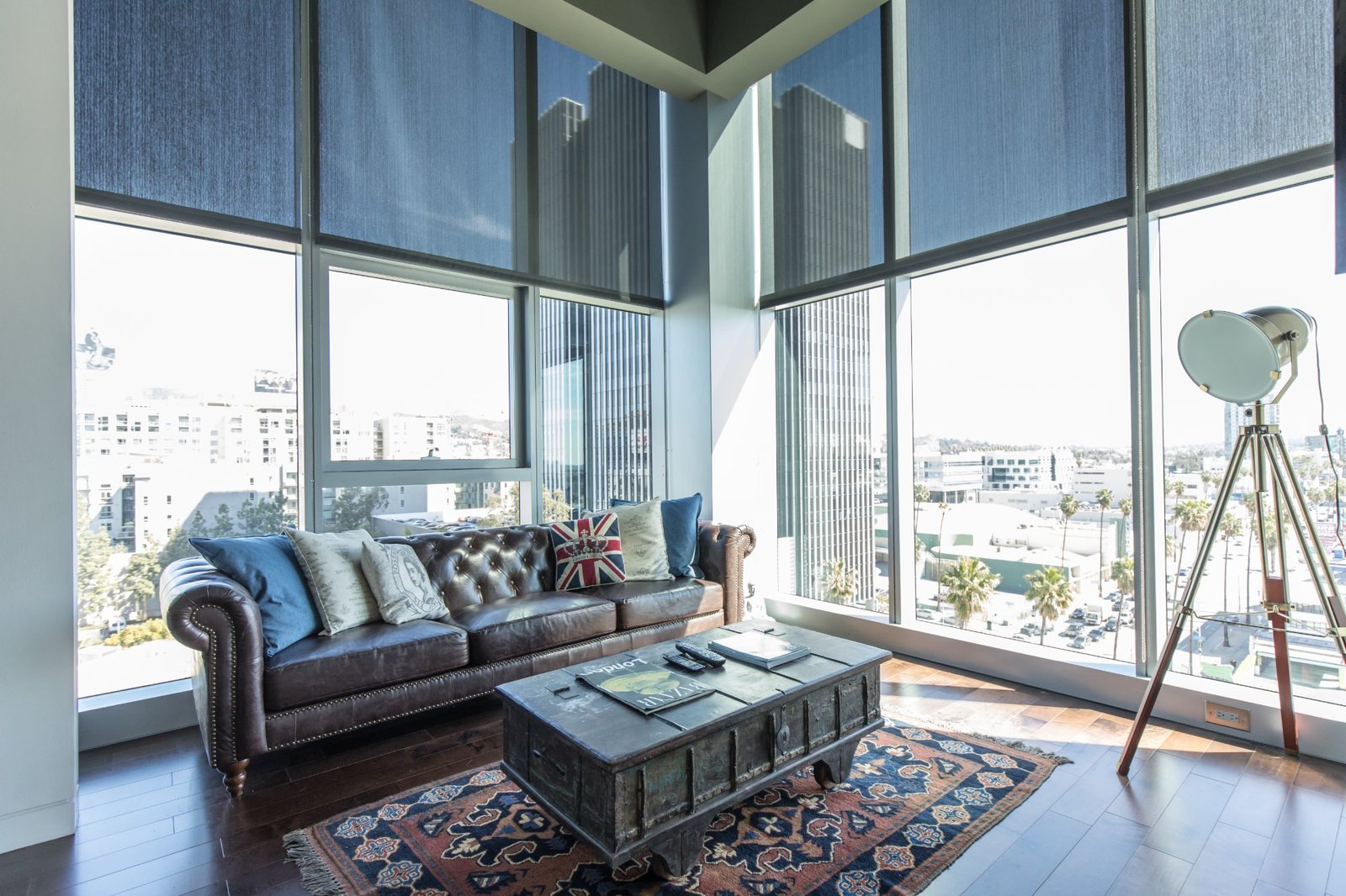 Modern loft living room